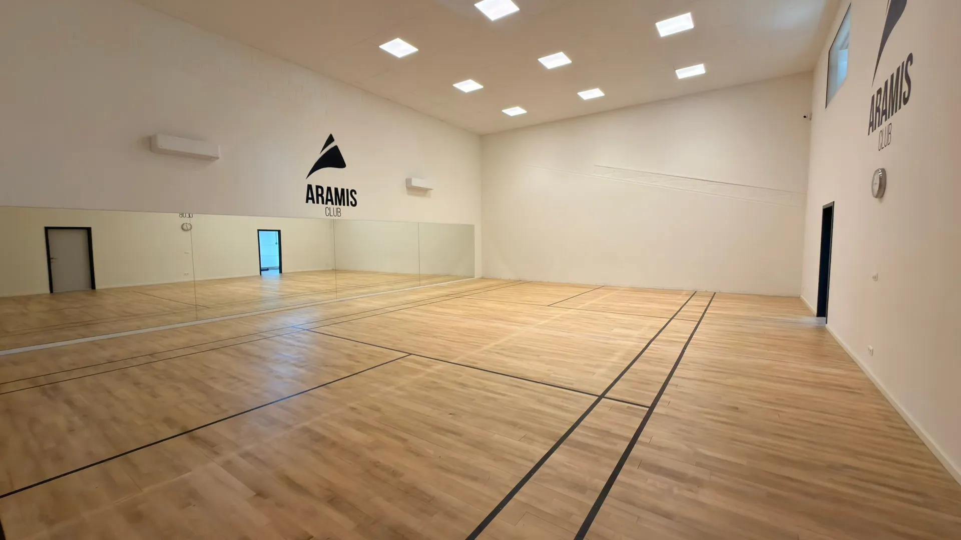 badminton à l'Aramis Club, Mons